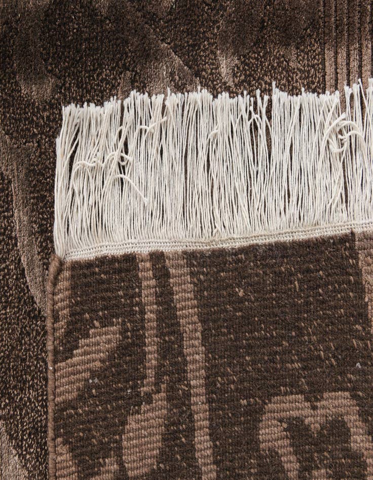 Detail image of  4' 11 x 6' 8  Hand Knotted Darya Wool Rug