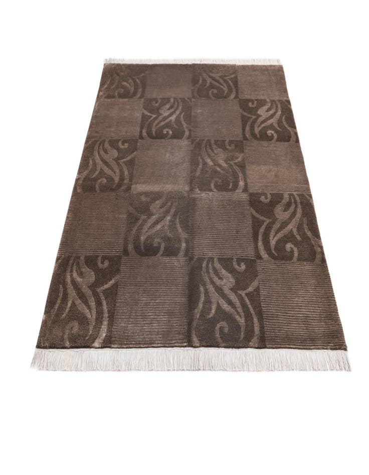 Detail image of  5' 1 x 6' 7  Hand Knotted Darya Wool Rug