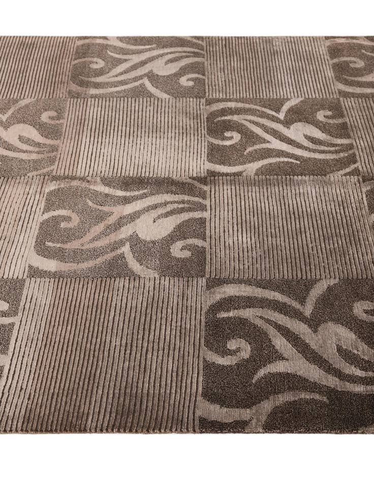 Detail image of  5' 1 x 6' 7  Hand Knotted Darya Wool Rug