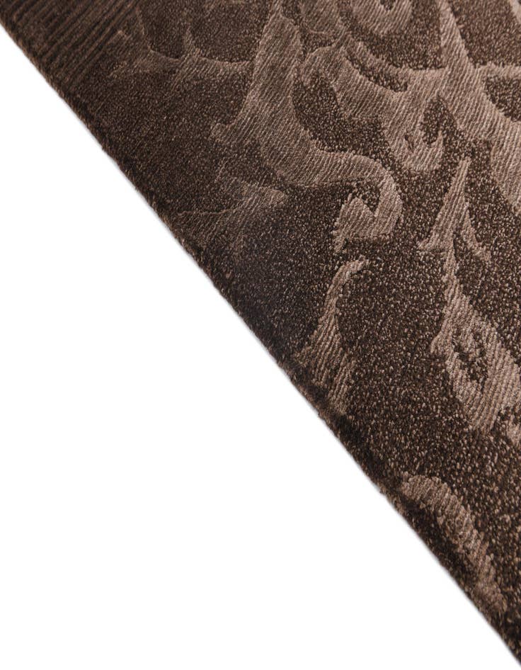 Detail image of  5' 9 x 8'  Hand Knotted Darya Wool Rug