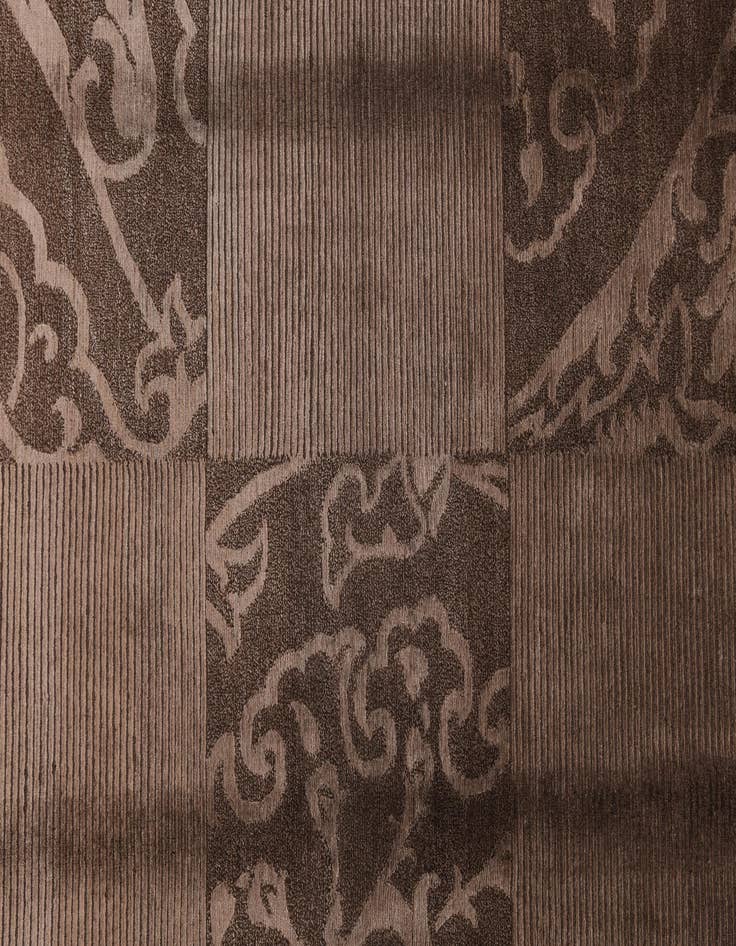 Detail image of  5' 9 x 8'  Hand Knotted Darya Wool Rug