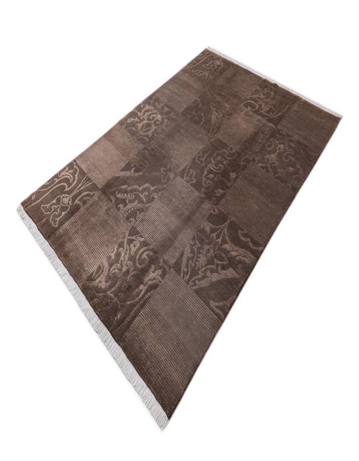 Detail image of  5' 10 x 8' 4  Hand Knotted Darya Wool Rug