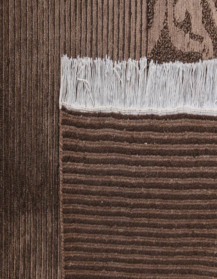 Detail image of  5' 10 x 8' 4  Hand Knotted Darya Wool Rug