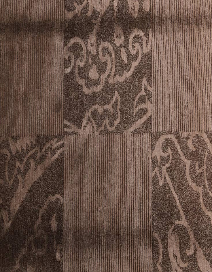 Detail image of  5' 8 x 8'  Hand Knotted Darya Wool Rug