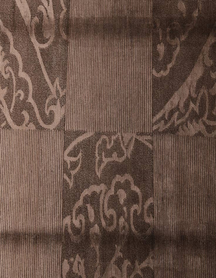 Detail image of  5' 9 x 8'  Hand Knotted Darya Wool Rug