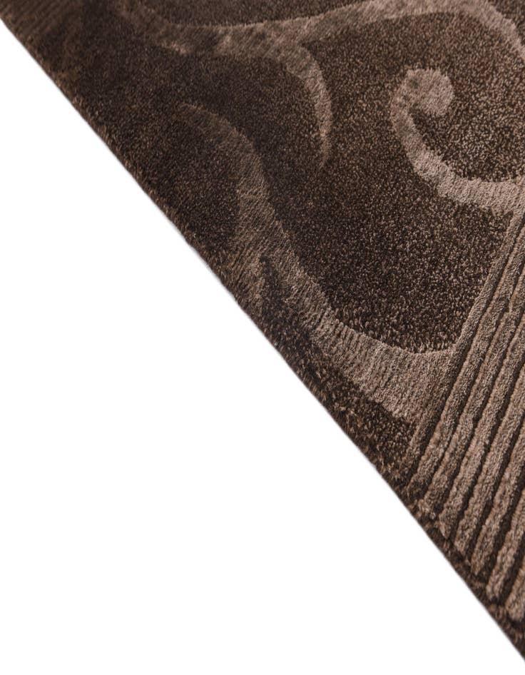 Detail image of  5' 8 x 8'  Hand Knotted Darya Wool Rug