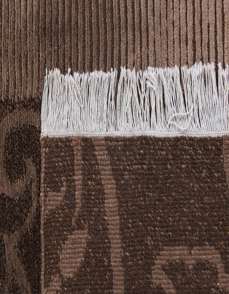 Detail image of  5' 10 x 8'  Hand Knotted Darya Wool Rug