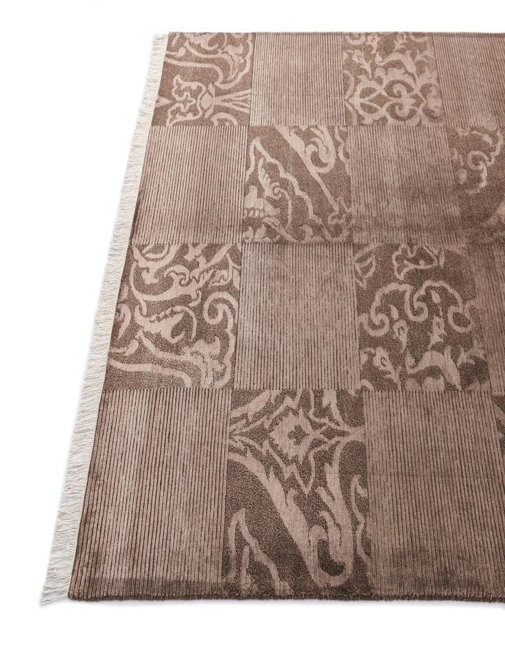 Detail image of  4' 10 x 6' 9  Hand Knotted Darya Wool Rug
