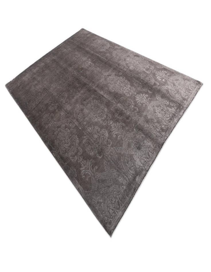 Detail image of  6' 9 x 10'  Hand Knotted Darya Wool Rug