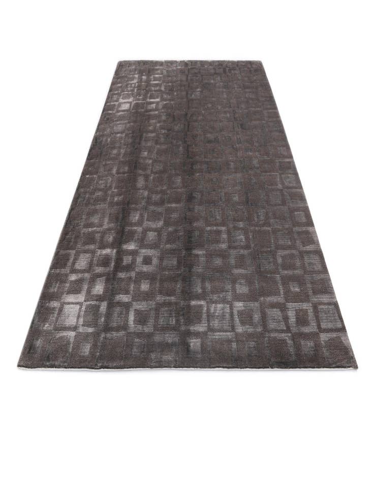 Detail image of  6' 9 x 10'  Hand Knotted Darya Wool Rug