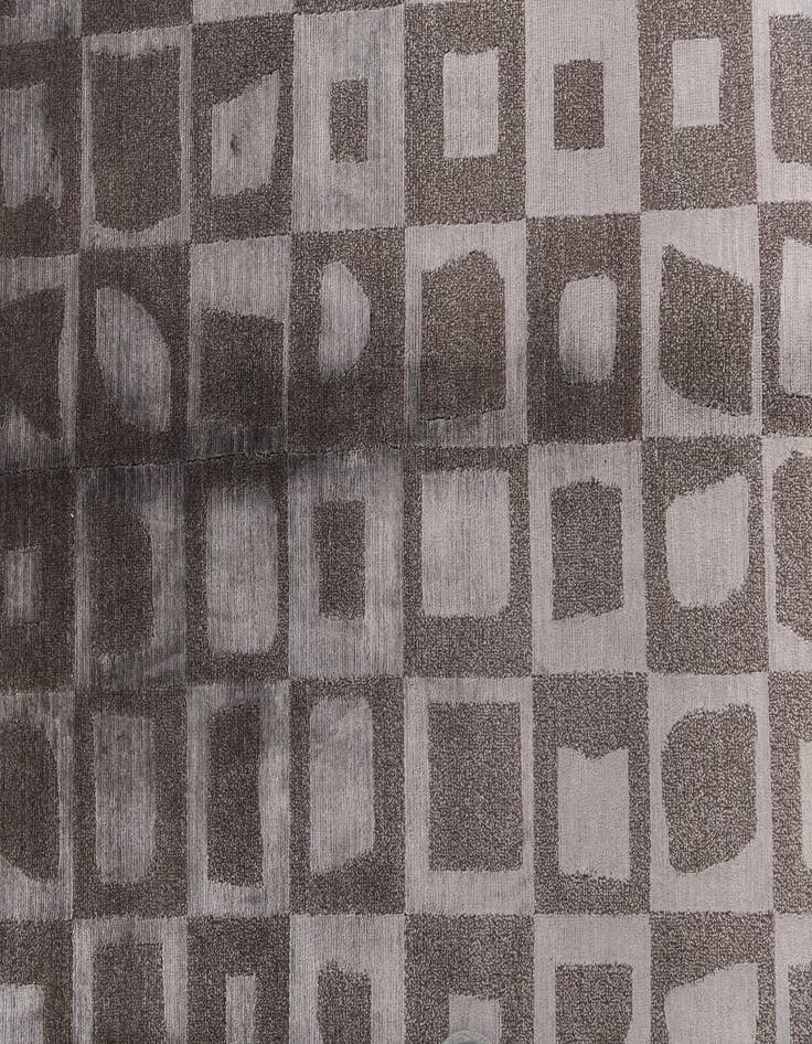 Detail image of  6' 9 x 10'  Hand Knotted Darya Wool Rug