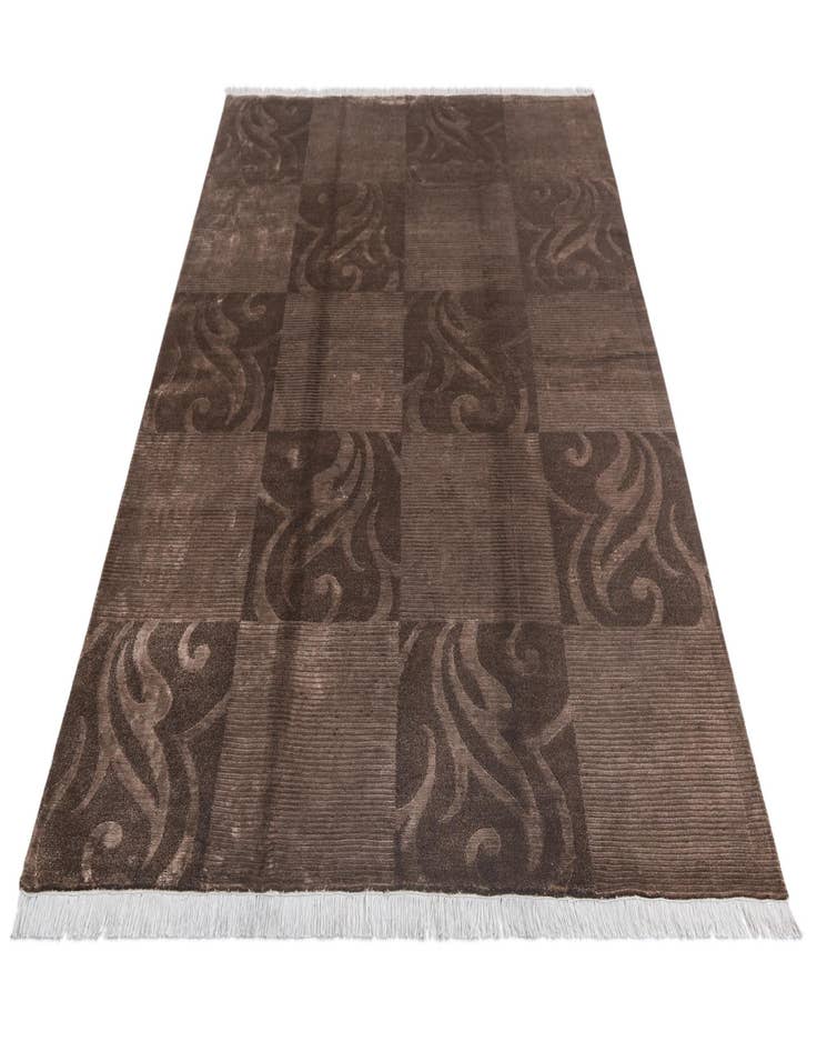 Detail image of  5' 7 x 7' 9  Hand Knotted Darya Wool Rug