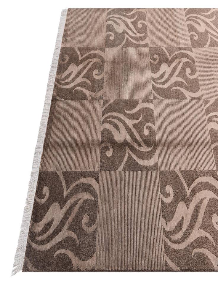 Detail image of  5' 7 x 7' 9  Hand Knotted Darya Wool Rug