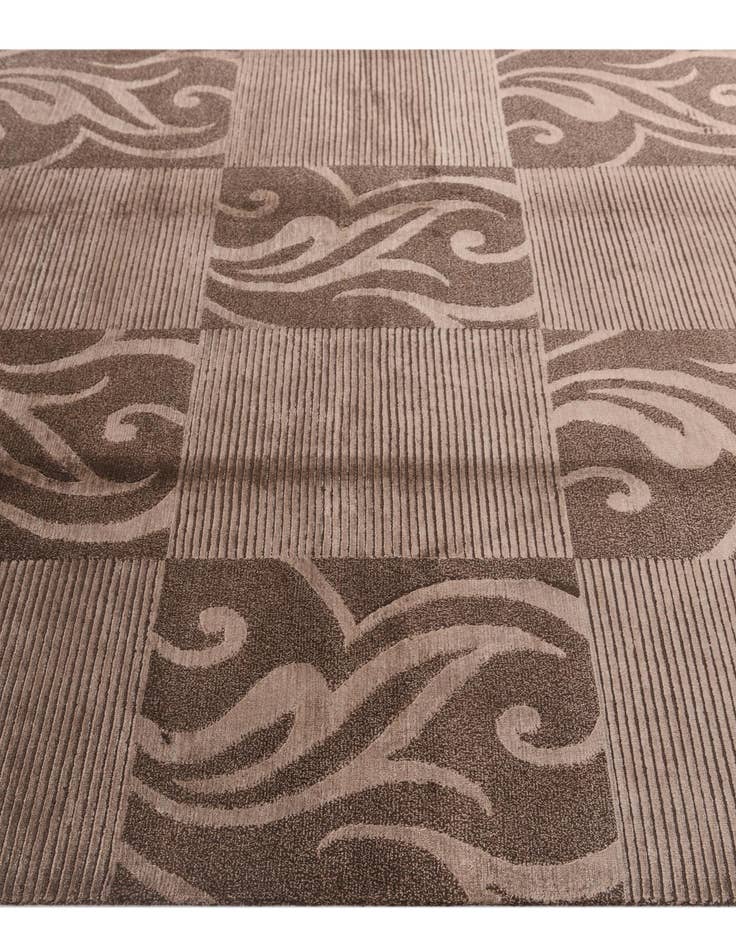 Detail image of  5' 7 x 7' 9  Hand Knotted Darya Wool Rug