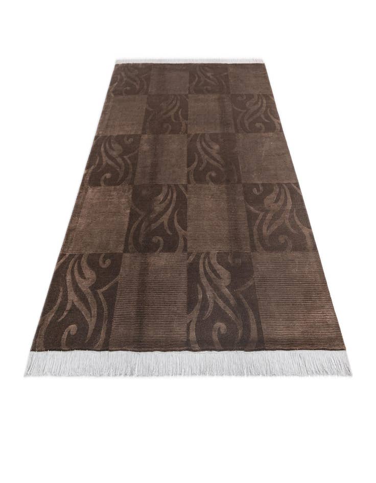 Detail image of  5' 9 x 7' 11  Hand Knotted Darya Wool Rug