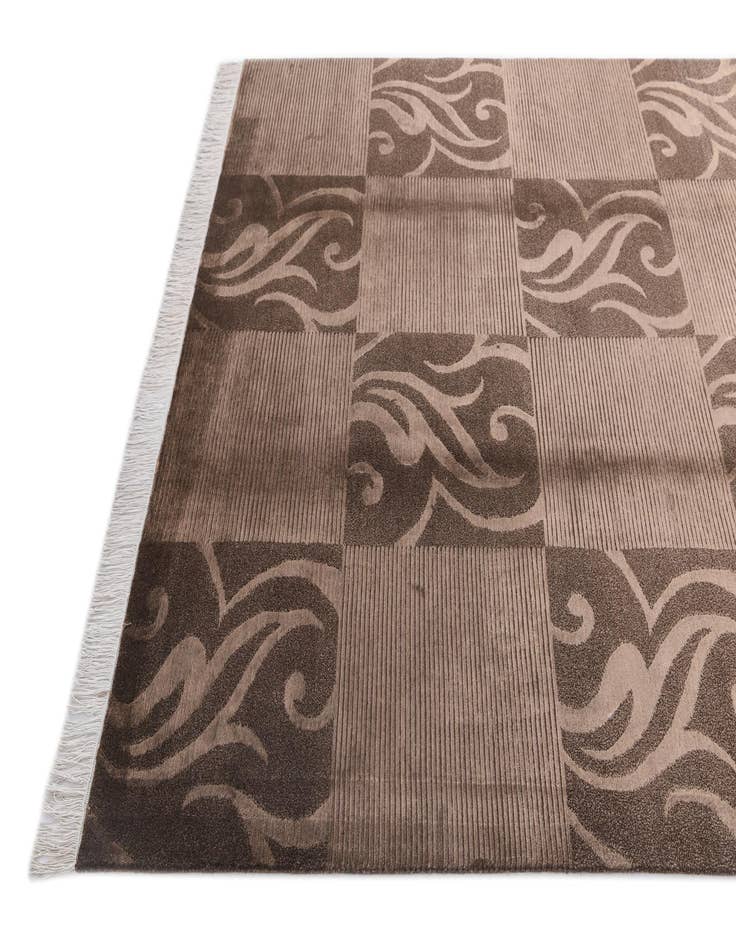 Detail image of  5' 9 x 7' 11  Hand Knotted Darya Wool Rug