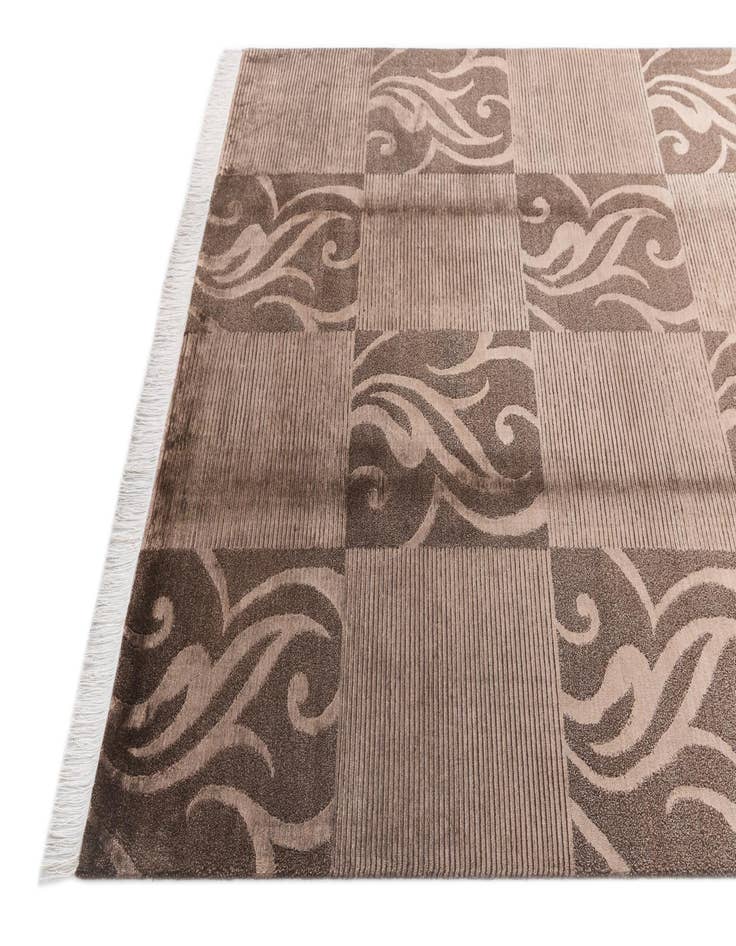 Detail image of  5' 7 x 7' 11  Hand Knotted Darya Wool Rug