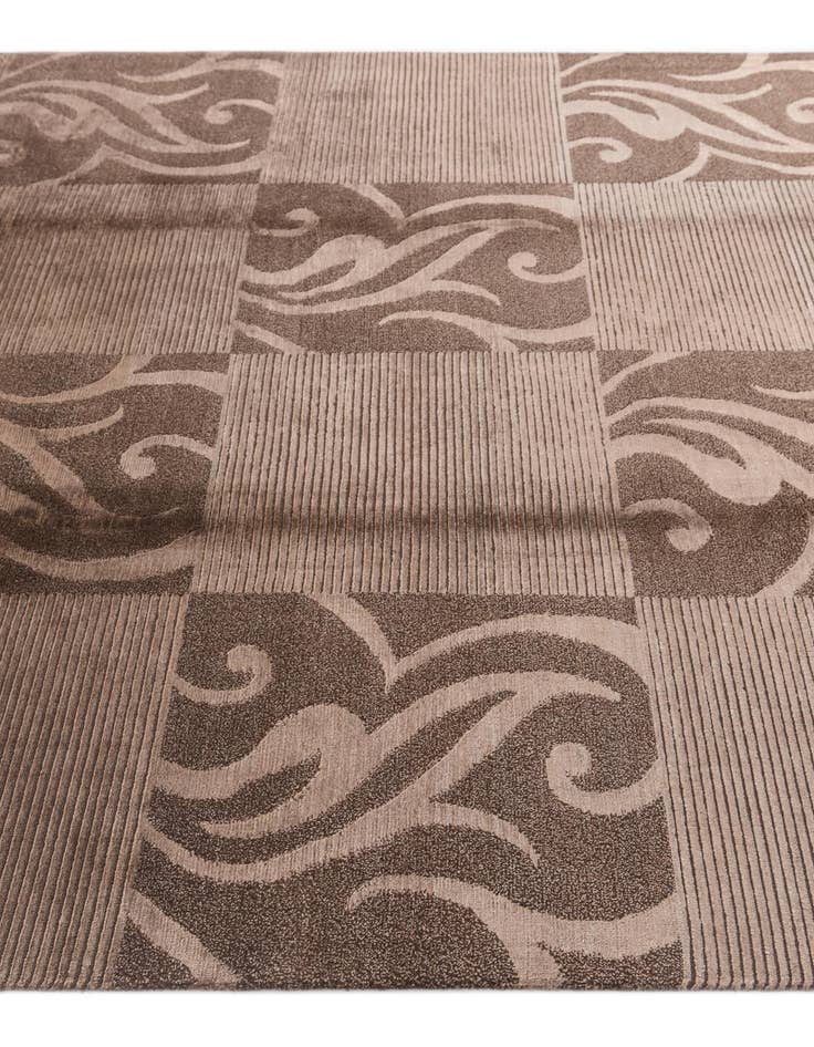 Detail image of  5' 7 x 7' 11  Hand Knotted Darya Wool Rug