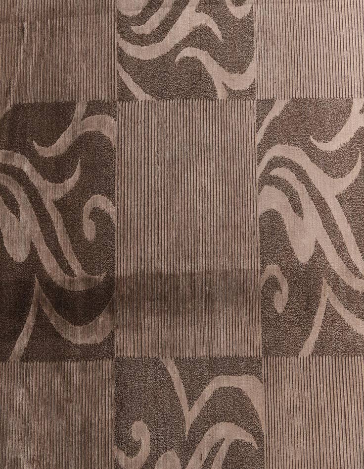 Detail image of  5' 9 x 7' 9  Hand Knotted Darya Wool Rug