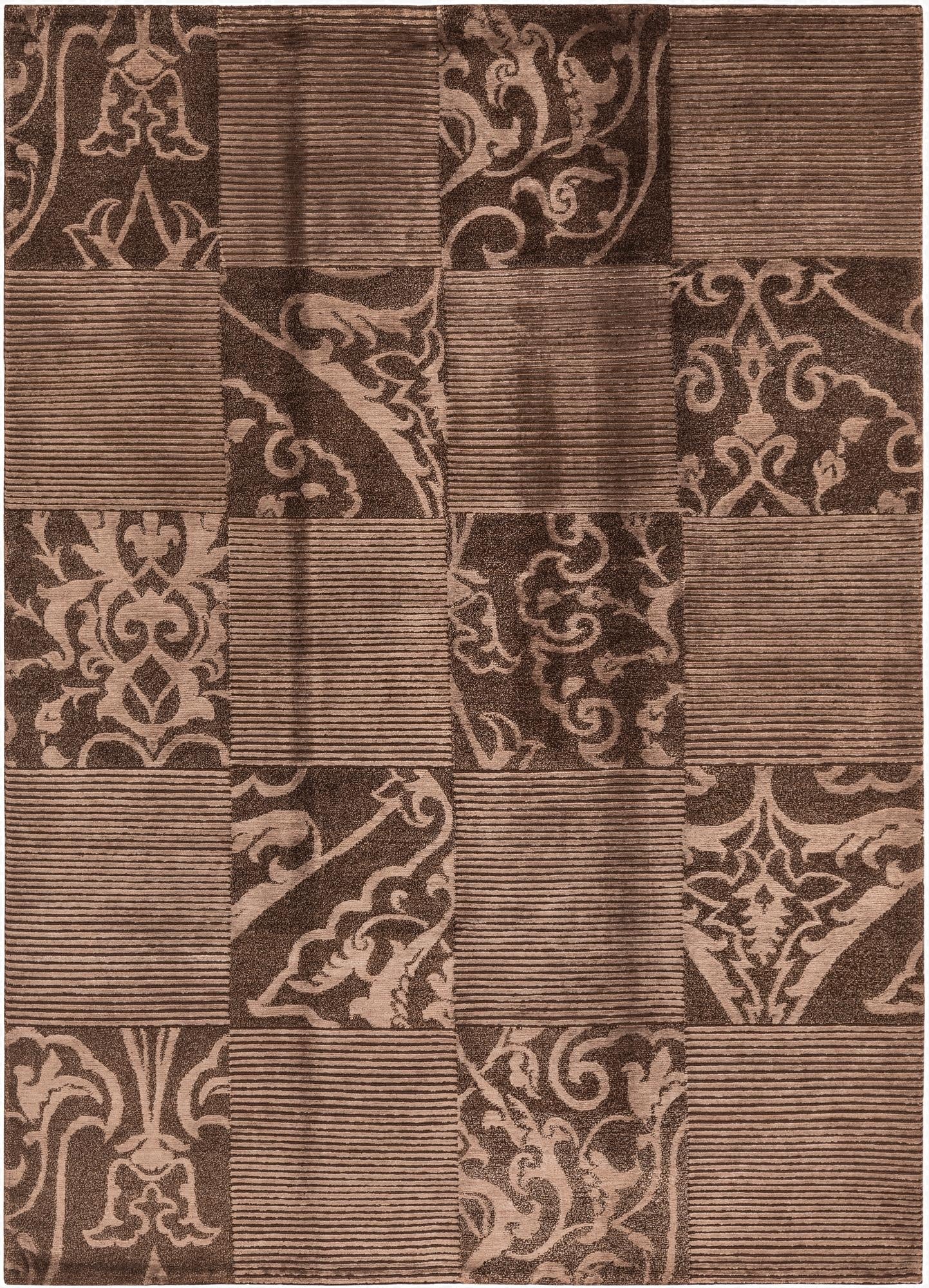  5' 9 x 8' 2  Hand Knotted Darya Wool Rug