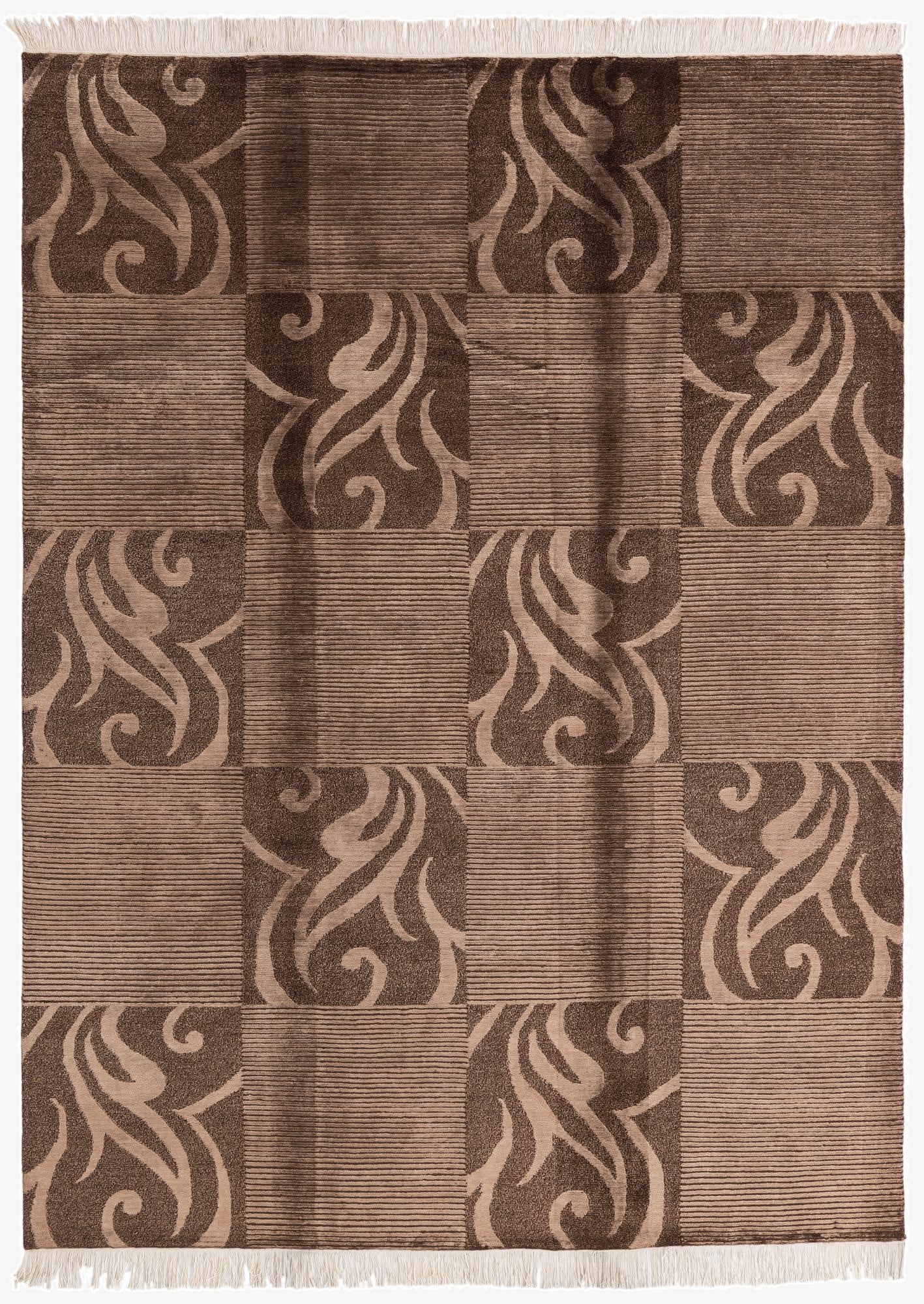  5' 9 x 7' 9  Hand Knotted Darya Wool Rug