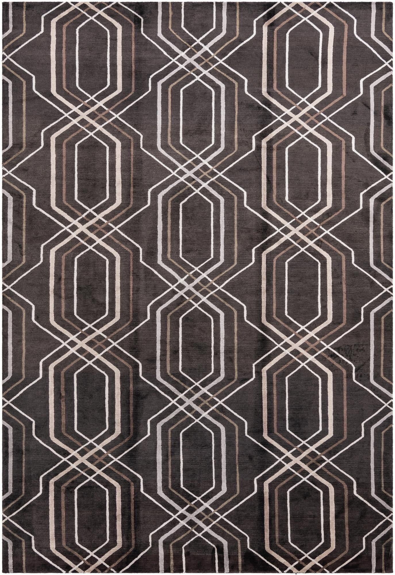  6' 8 x 9' 10  Hand Knotted Darya Wool Rug