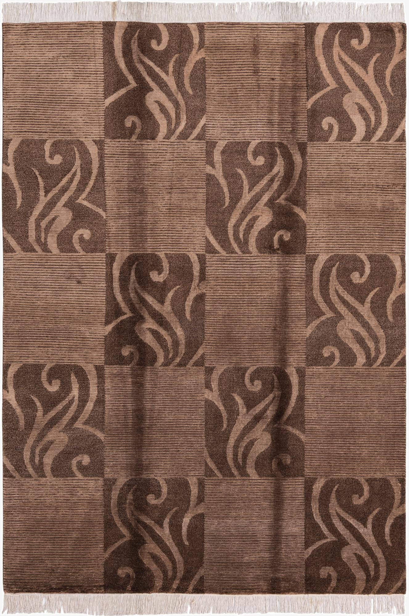  5' 8 x 8'  Hand Knotted Darya Wool Rug