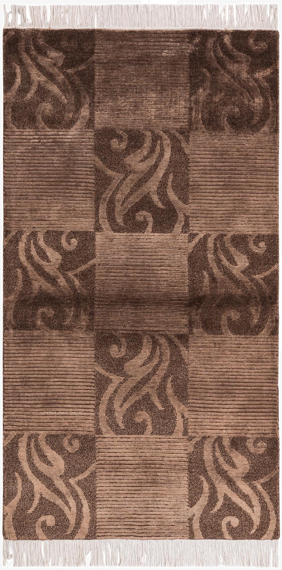  2' 7 x 4' 11  Hand Knotted Darya Wool Rug