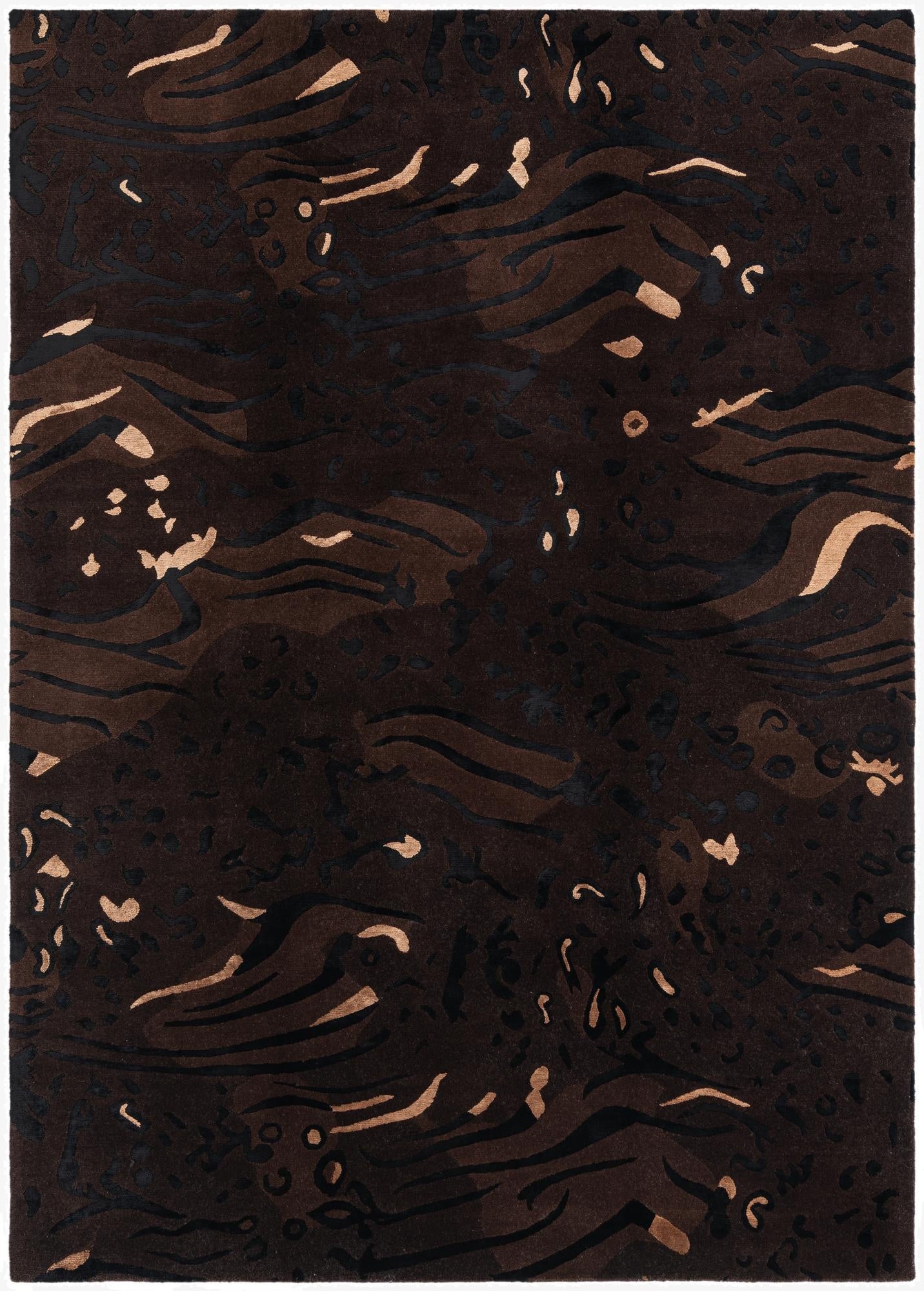  5' 7 x 8'  Hand Knotted Darya Wool Rug