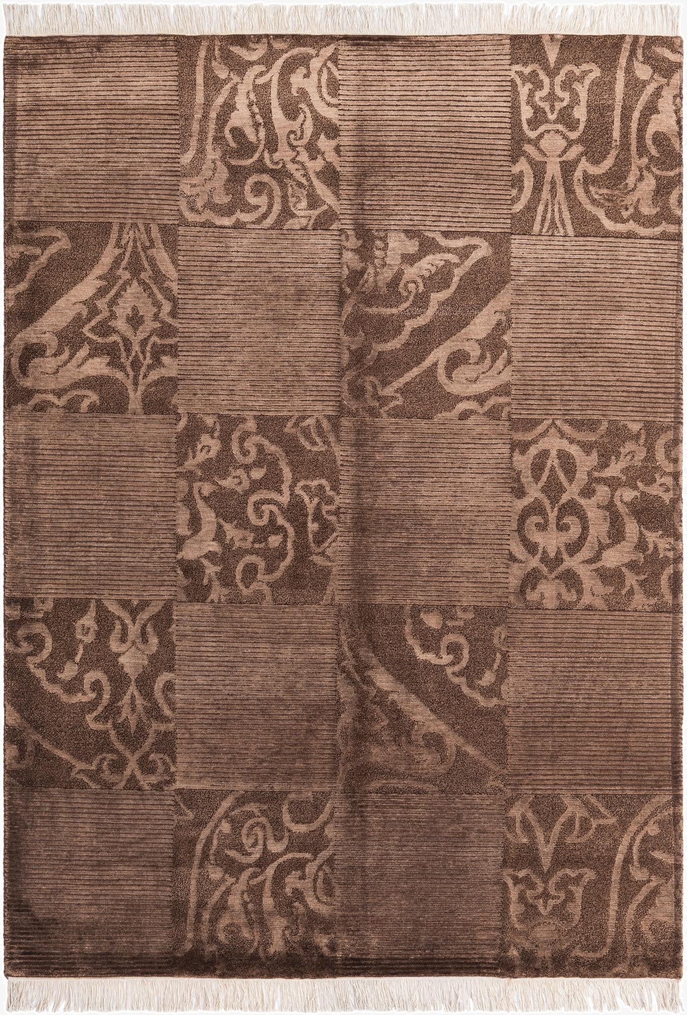  4' 10 x 6' 9  Hand Knotted Darya Wool Rug