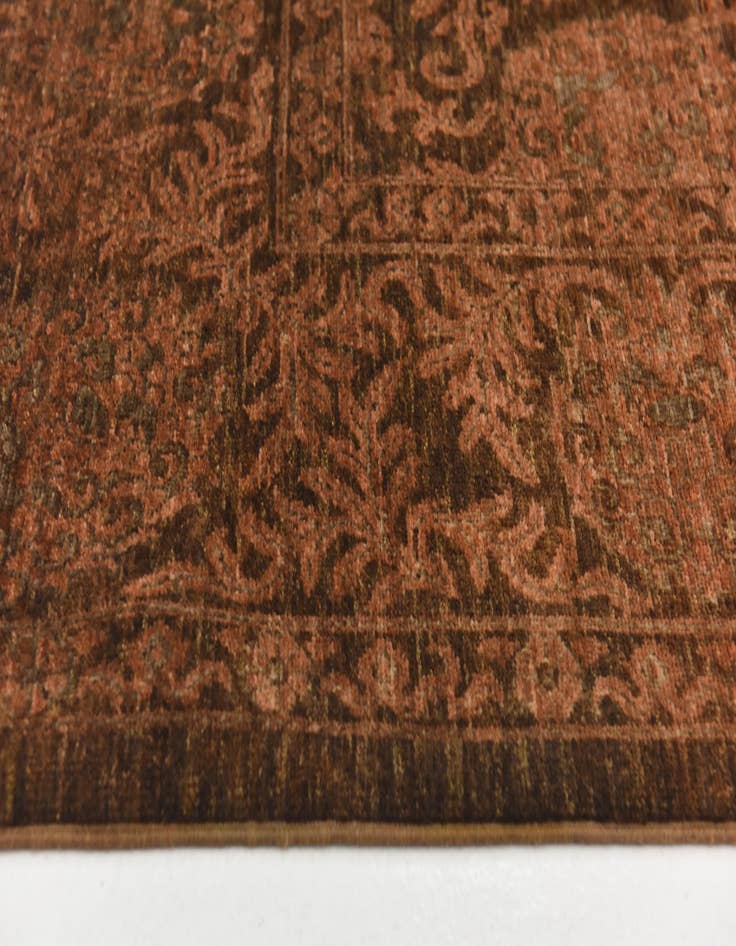 Detail image of  6' 8 x 9' 10  Hand Knotted Peshawar Ziegler Rug