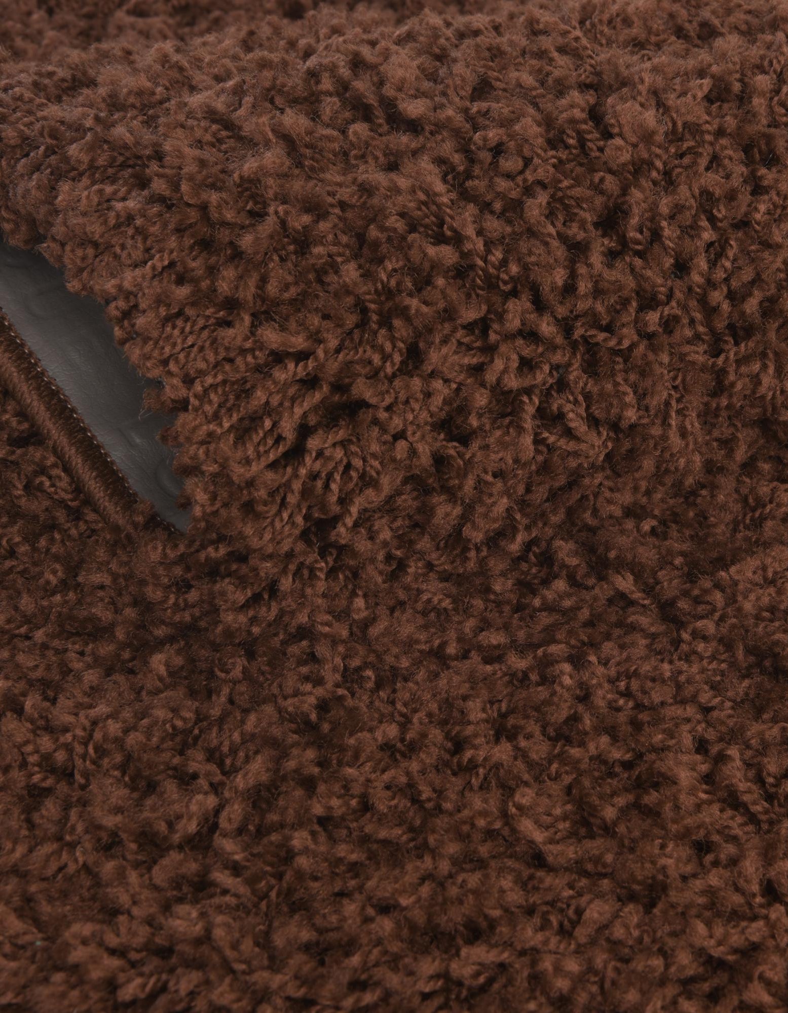 Chocolate Brown 9' x 12' 2 Solid Shag Rug | Rugs.com
