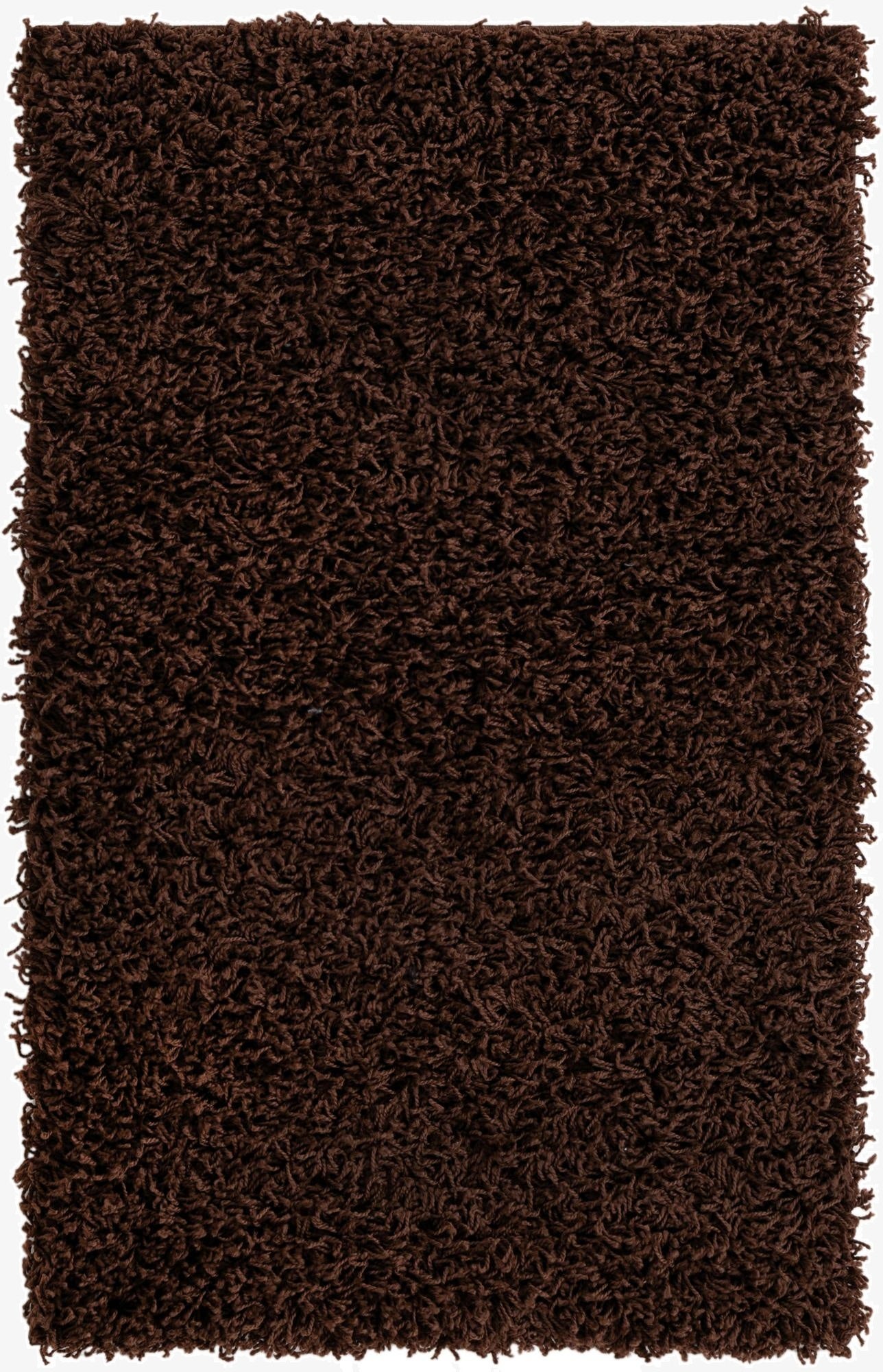  2' x 3' Solid Shag Rug