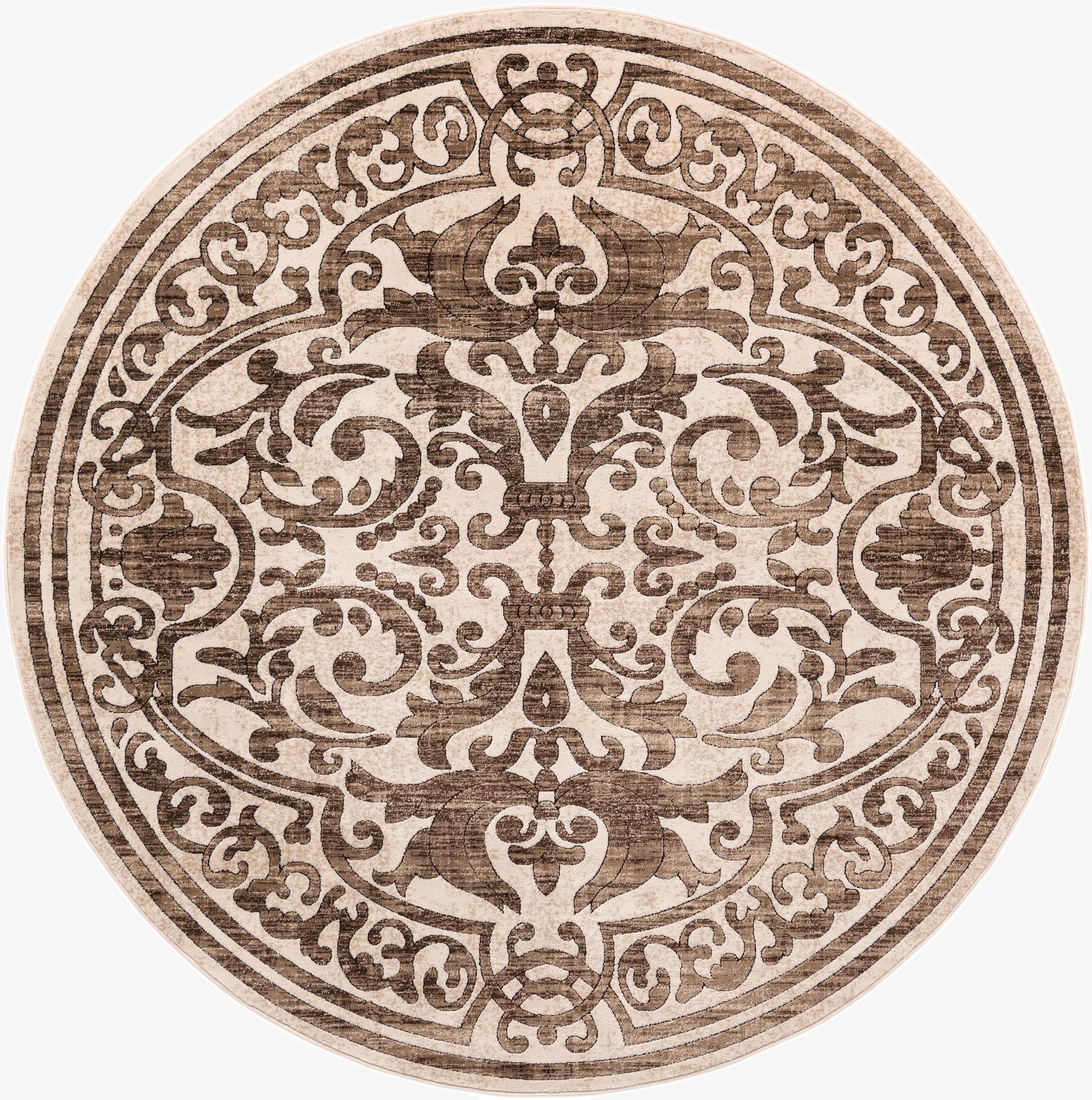  7' 10 x 7' 10 Hermitage Round Rug