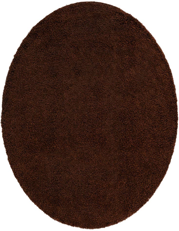 Detail image of  7' 10 x 7' 10 Solid Shag Round Rug