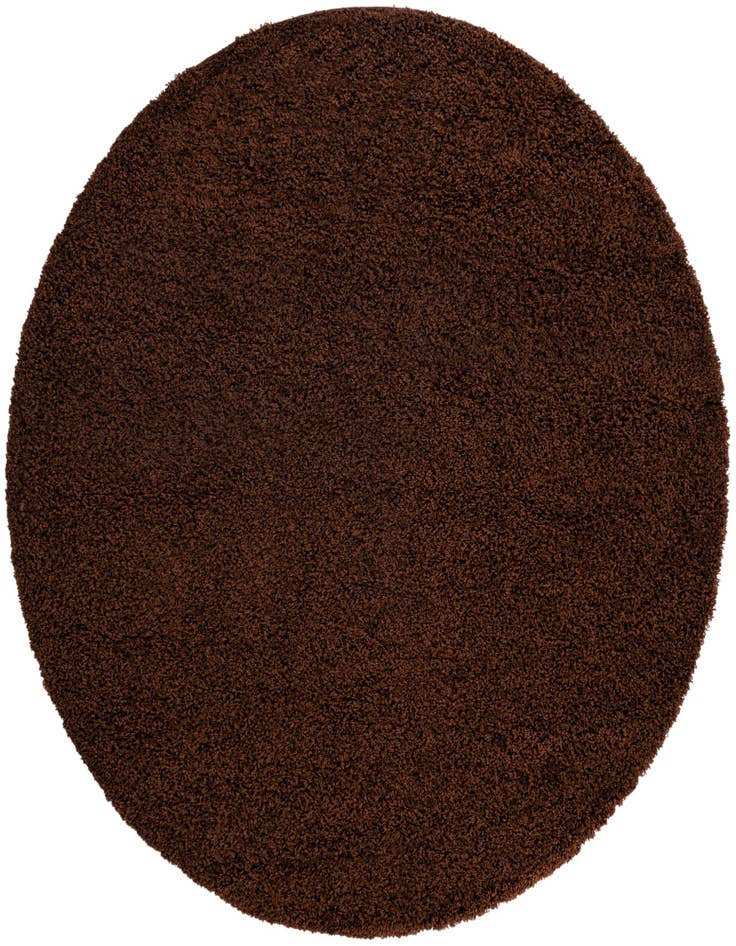 Detail image of  7' x 7' Solid Shag Round Rug