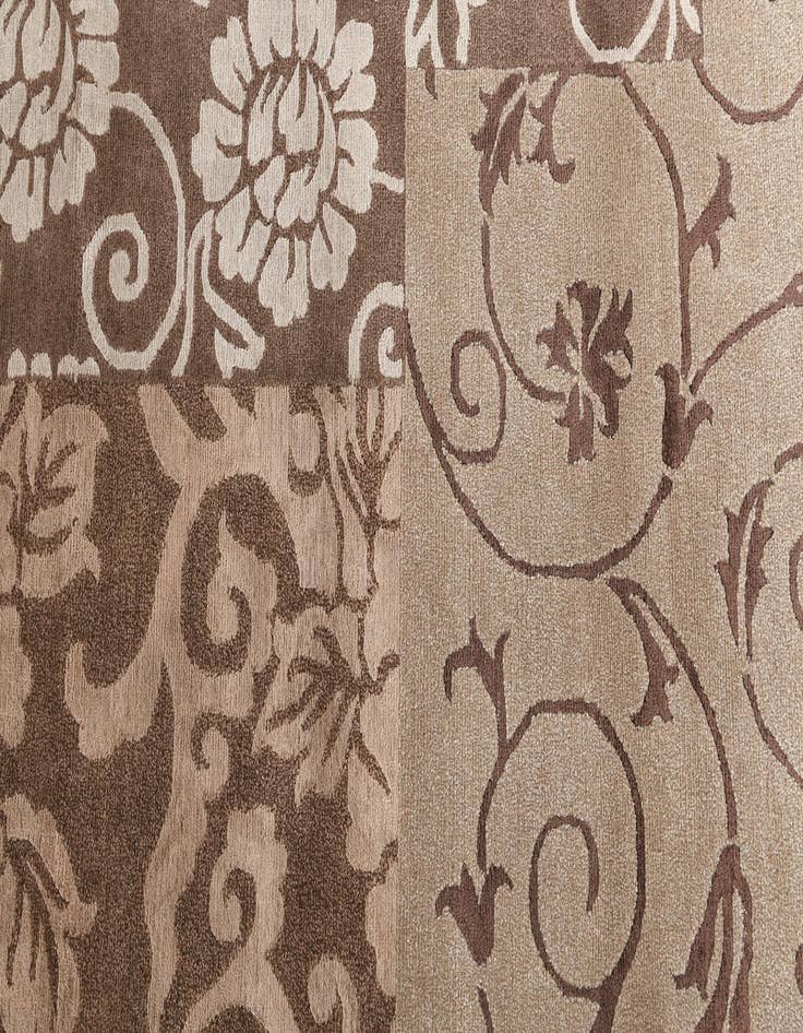 Detail image of  2' 9 x 10'  Hand Knotted Darya Wool Runner Rug