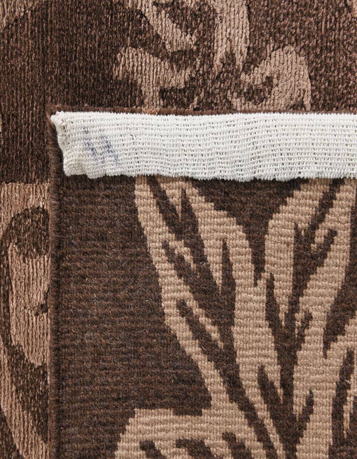 Detail image of  2' 9 x 10'  Hand Knotted Darya Wool Runner Rug