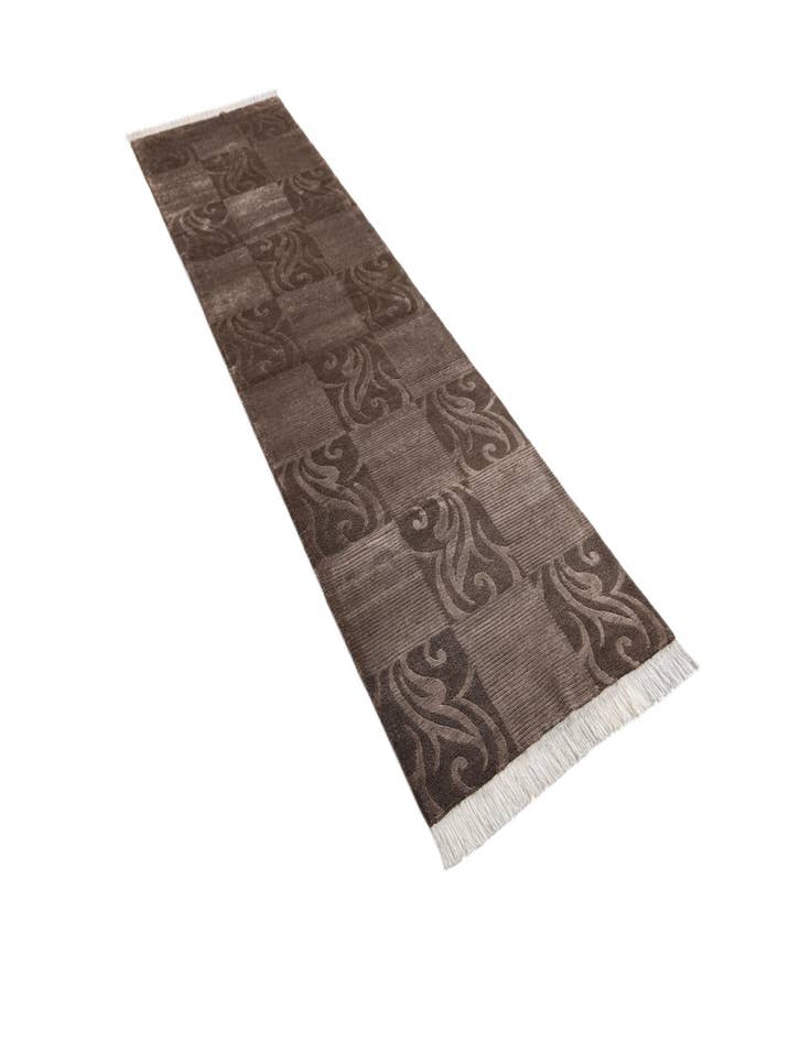 Detail image of  2' 9 x 10' 3  Hand Knotted Darya Wool Runner Rug