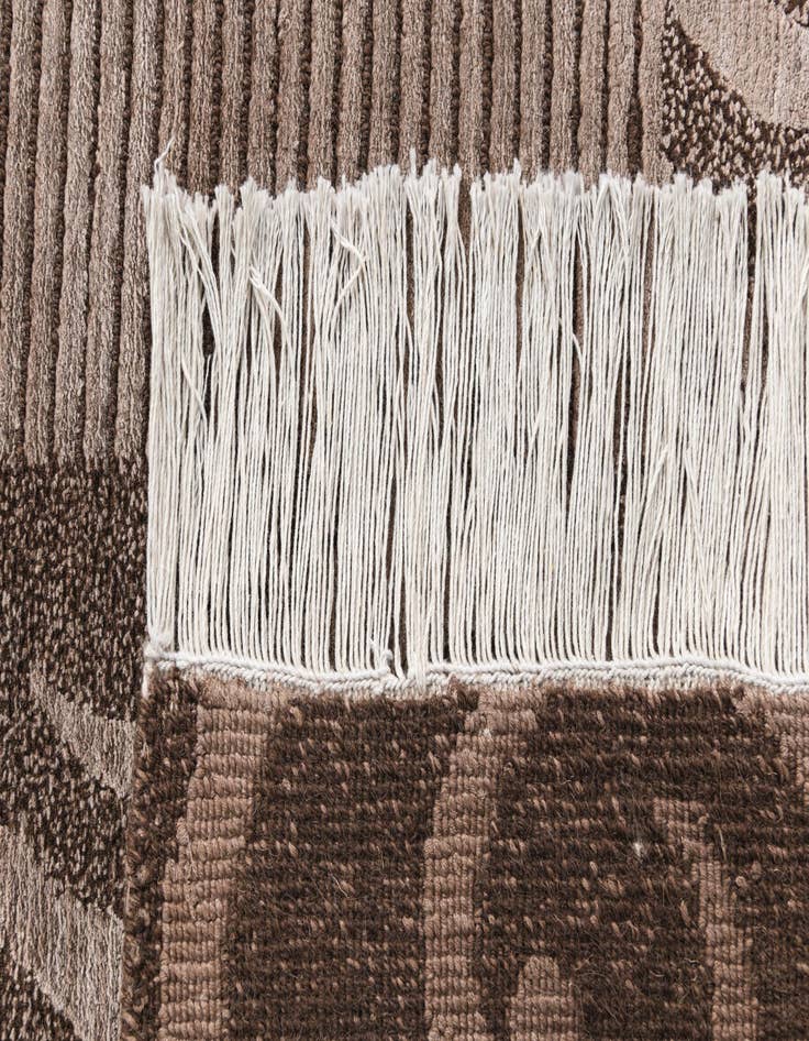 Detail image of  2' 9 x 10' 3  Hand Knotted Darya Wool Runner Rug