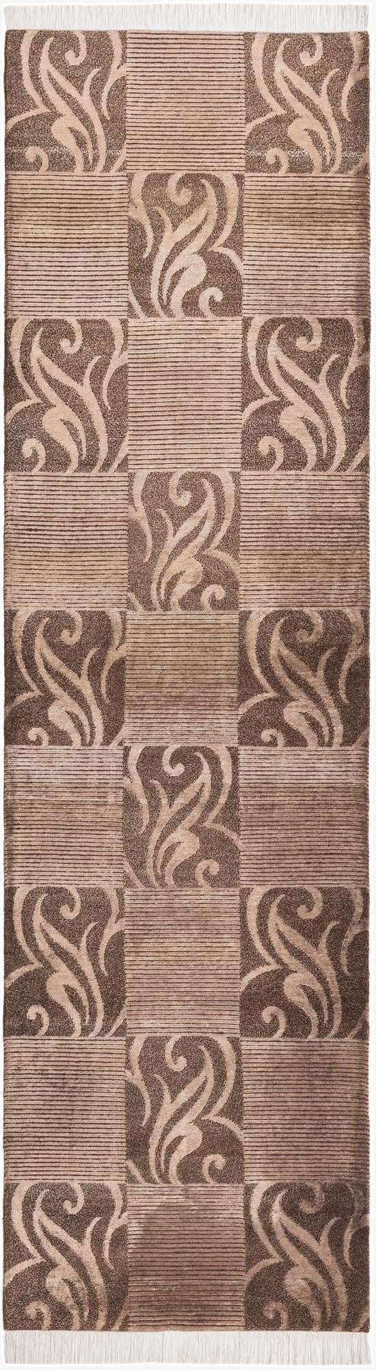  2' 9 x 9' 6  Hand Knotted Darya Wool Runner Rug