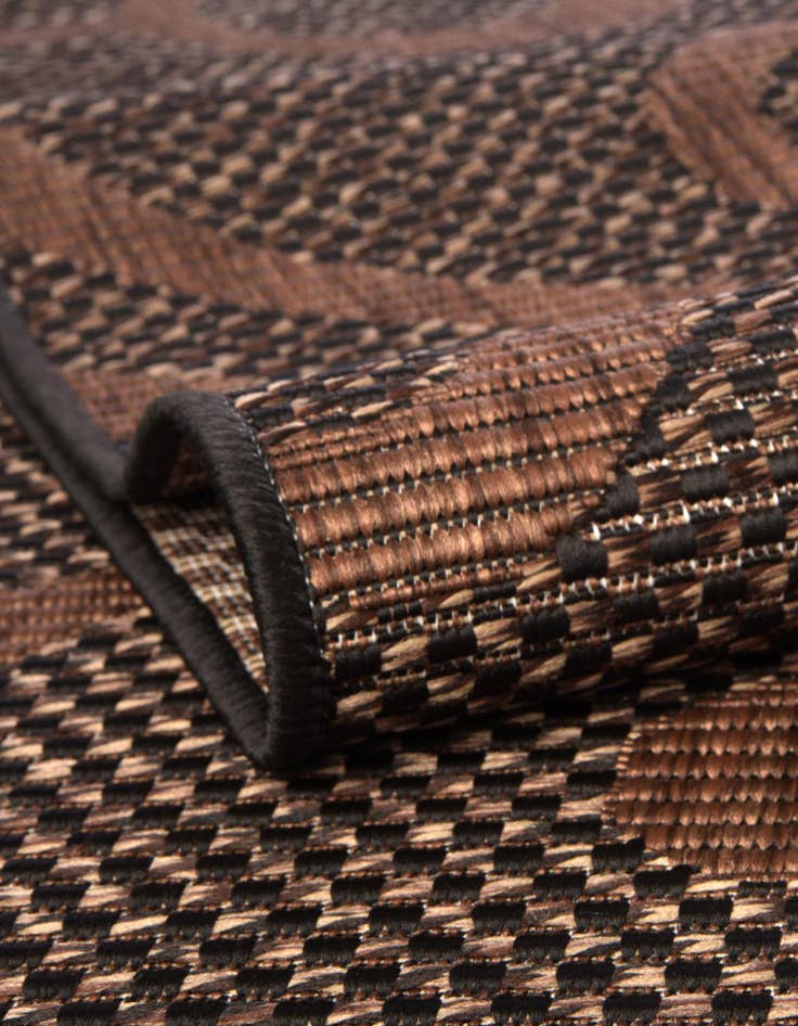 Detail image of  2' x 6'  Washable Botanical Indoor / Outdoor Runner Rug