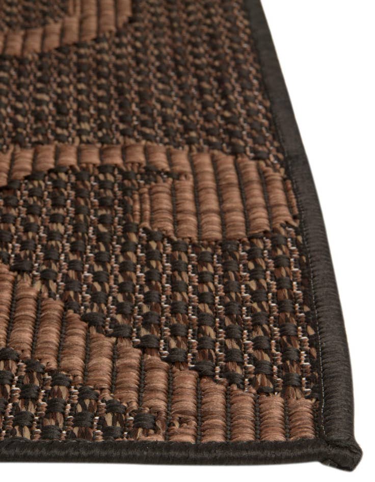 Detail image of  2' x 6'  Washable Botanical Indoor / Outdoor Runner Rug