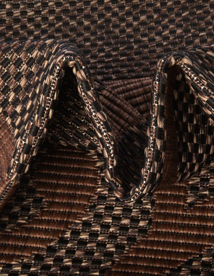 Detail image of  2' x 6'  Washable Botanical Indoor / Outdoor Runner Rug