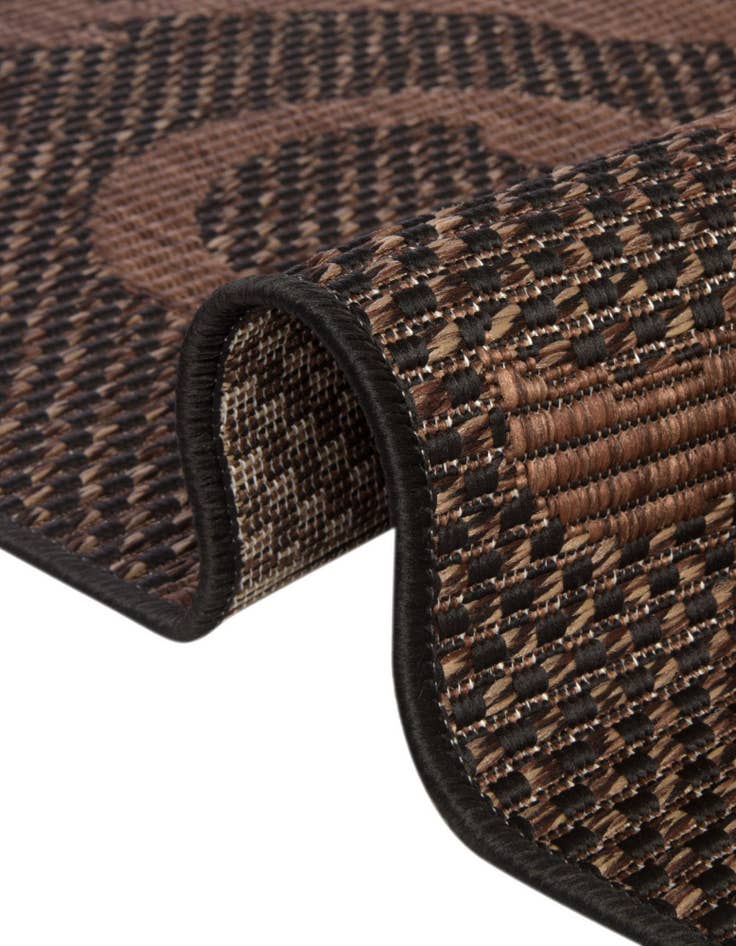 Detail image of  2' x 6'  Washable Botanical Indoor / Outdoor Runner Rug