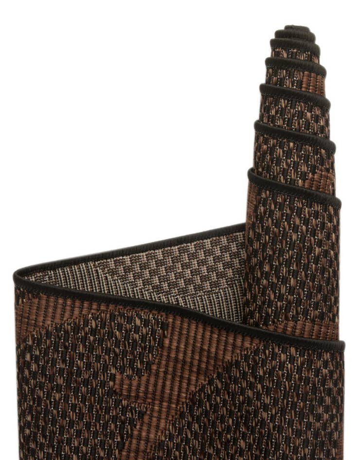 Detail image of  2' x 6'  Washable Botanical Indoor / Outdoor Runner Rug