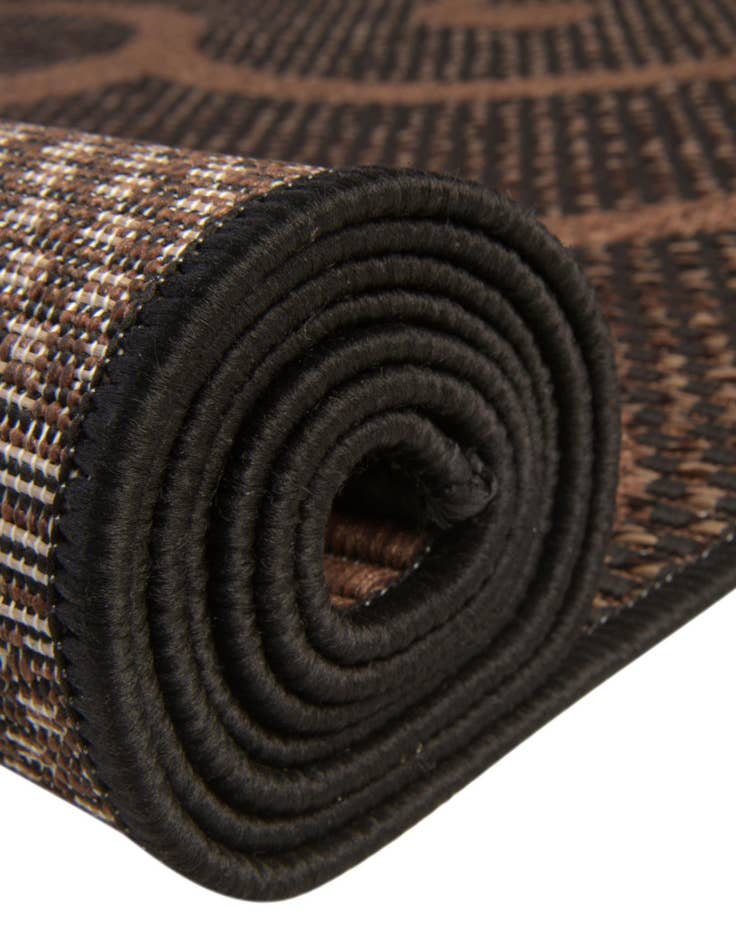 Detail image of  2' x 6'  Washable Botanical Indoor / Outdoor Runner Rug