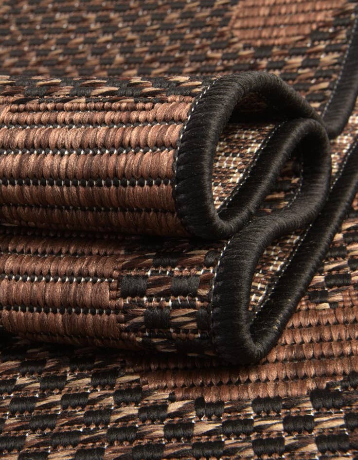 Detail image of  2' x 6'  Washable Botanical Indoor / Outdoor Runner Rug