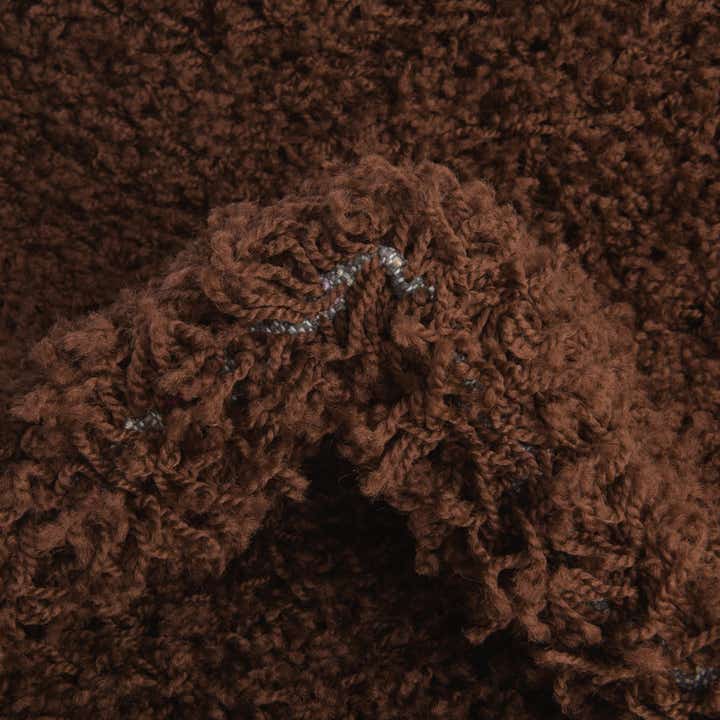 Chocolate Brown 2' 7 x 10' Solid Shag Runner Rug | Rugs.com