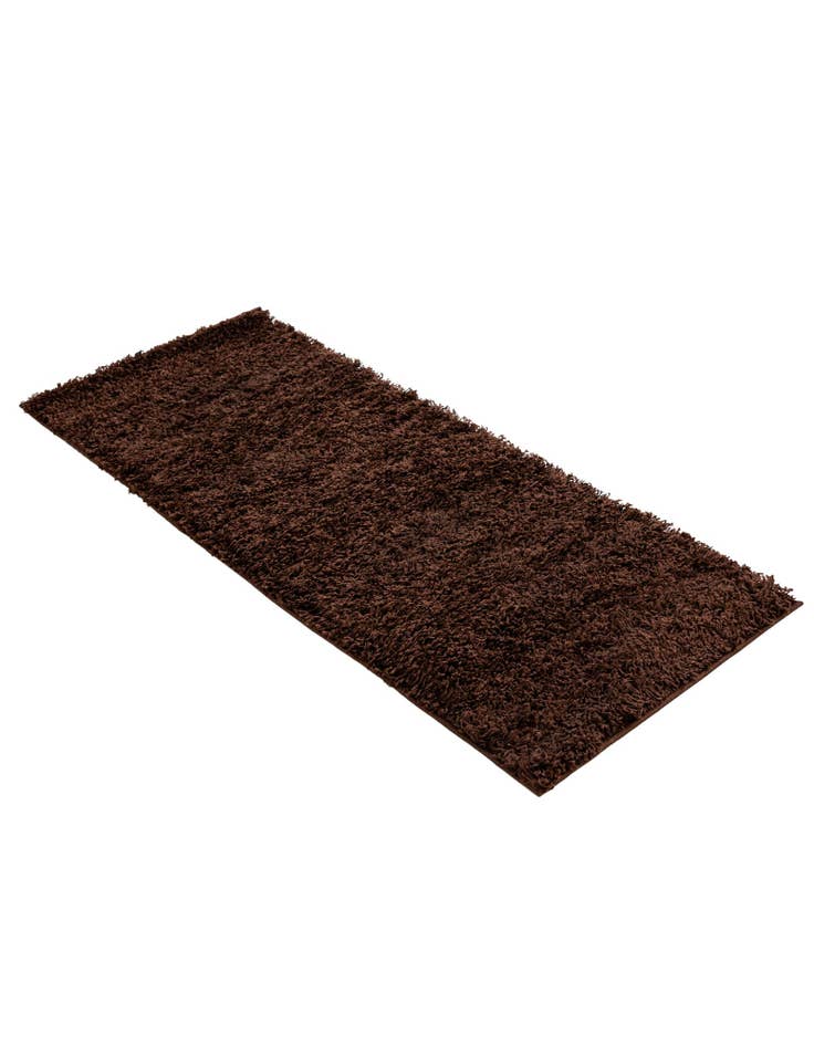 Detail image of  2' x 5' Solid Shag Runner Rug